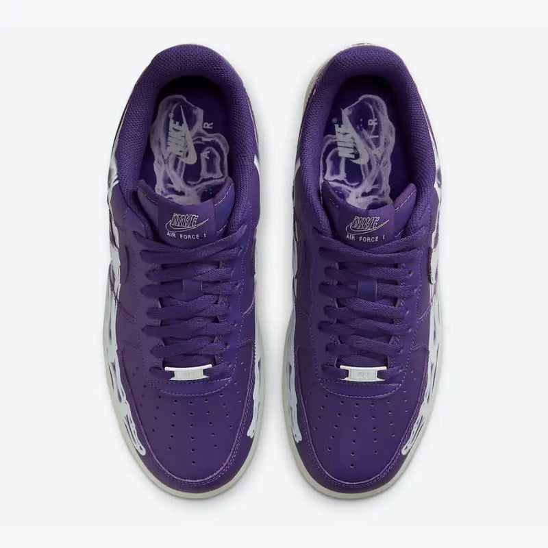 Nike Air Force 1 Low Purple Skeleton