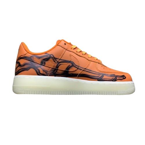 Nike Air Force 1 Skeleton Orange