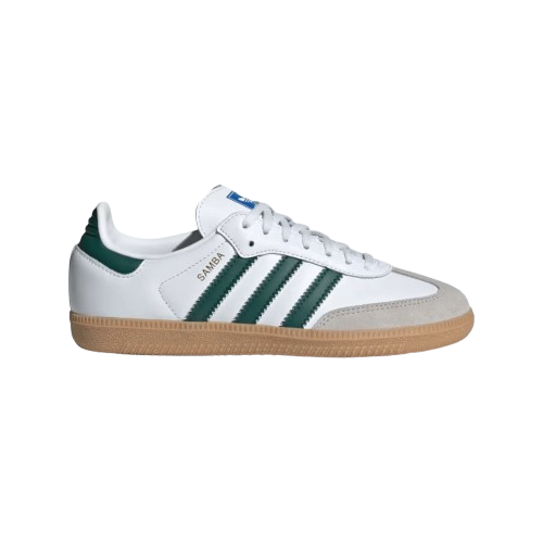 adidas Samba OG Kids Cloud White Collegiate Green