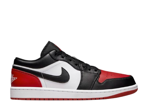 Air Jordan 1 Low Bred Toe 2.0